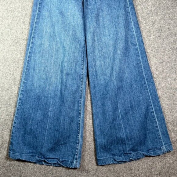 NIli Lotan Josette Wide Leg Jeans Women's Size 29 Blue Denim - Picture 4 of 14